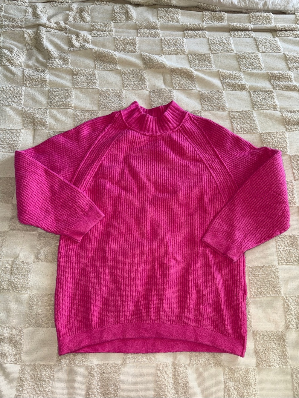 a Free People Sunbeam Ribbed Mock Neck Sweater size Small